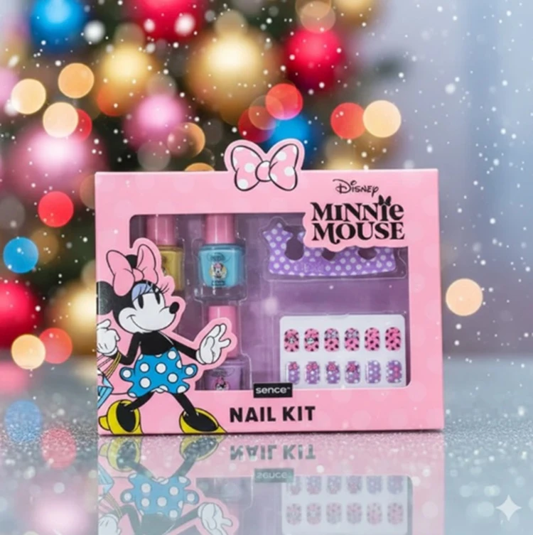 Disney Minnie Set Lac Unghii 5Ml + Separator + Sticker Polka Sence